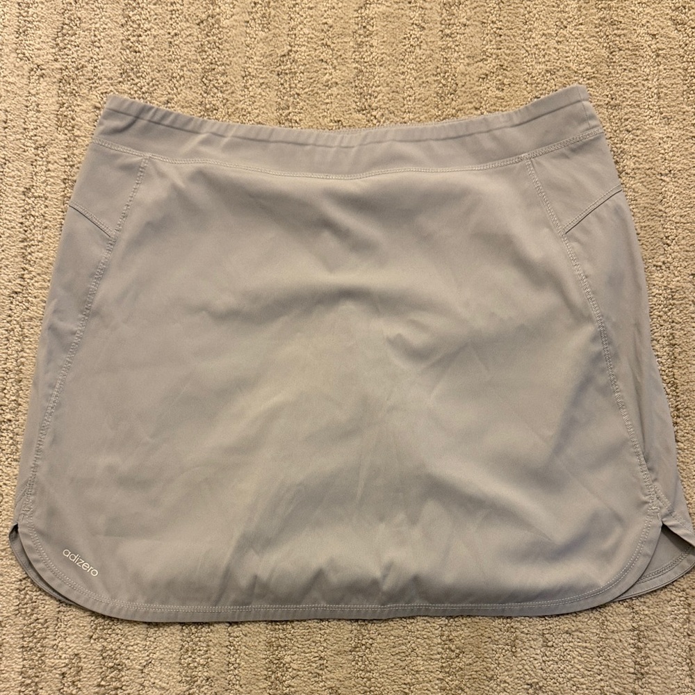 Adidas Light Gray Sports Skirt